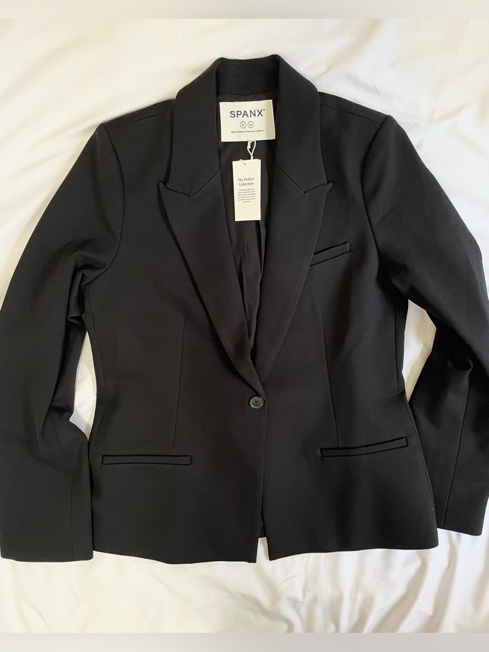 NWT SPANX Perfect Collection Blazer Sz M